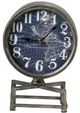 A & B Home Metro Gunmetal Table Clock-0