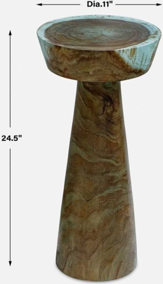 Uttermost® Mano Blue-Green Drink Table-2