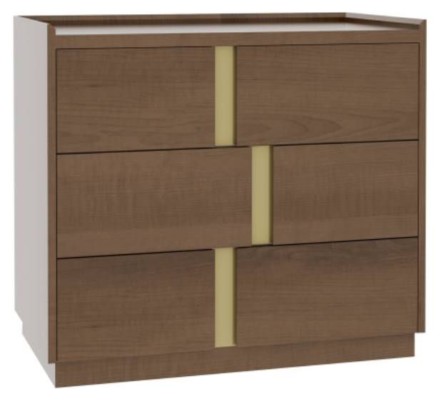 Country View Woodworking Verrado 36" Plinth Base Bedside Chest-0