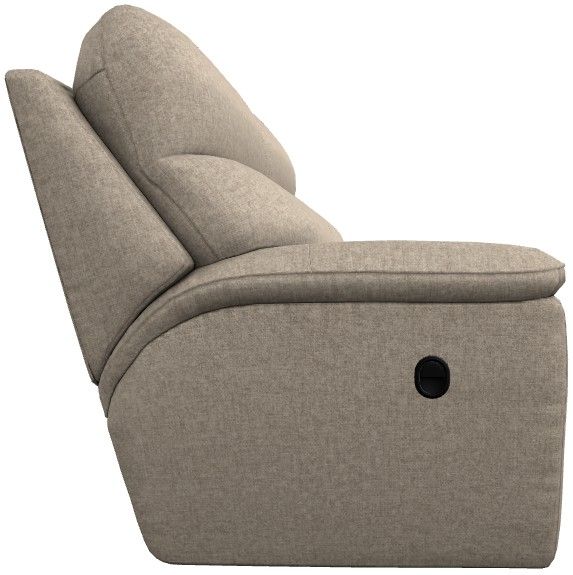 La-Z-Boy® Roman Chocolate Leather Power Reclining 2-Seat Sofa with Headrest and Lumbar-3