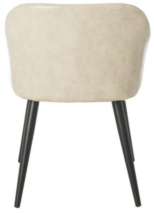 Safavieh Adalena Beige/Black Accent Chair-3