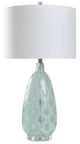 StyleCraft Mireilie Blue Table Lamp-0