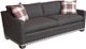 Vanguard® Furniture Stanton Langdon/Toasty Licorice Sofa-0