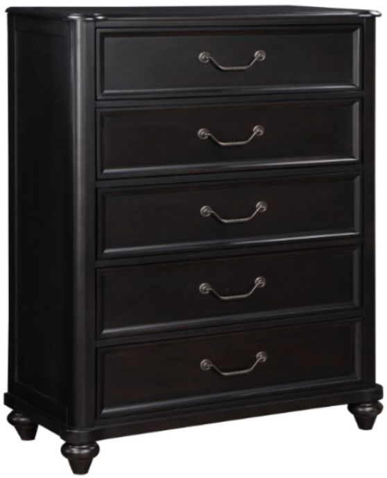 Homelegance® Herman Charcoal Brown Chest-0