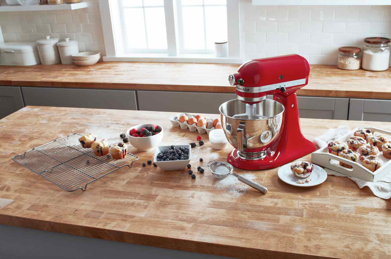 KITCHENAID ULTRA POWER-TILT HEAD STAND MIXER EMPIRE RED 2024