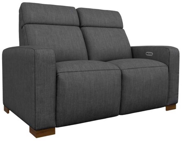 La-Z-Boy® Acadia Navy Power Reclining Loveseat with Headrest-0