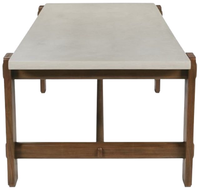 Rowe® Kindred Mineral Top Rectangle Dining Table with Sesame Base-2