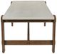 Rowe® Kindred Mineral Top Rectangle Dining Table with Sesame Base-2