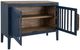 International Furniture Direct Autumn Brown/Dark Blue Console-3