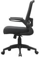 Presidential Seating Boss Black Flip Arm Task Chair-4
