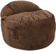 CordaRoy's® Nest Espresso Chenille Queen Adult Bean Bag Chair-0