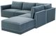 TOV Furniture Willow 5-Piece Blue Right-Arm Facing Sectional-3