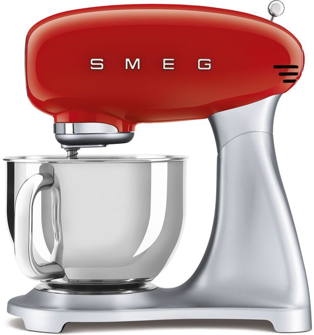 Smeg 50's Retro Style Aesthetic Red Stand Mixer-0