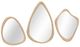 Crestview Collection Ashby 3-Piece Natural Wall Mirror Set-0
