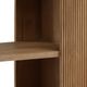 Dovetail Furniture Cipriano Natural Bookcase-3