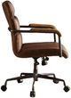 ACME Furniture Harith Retro Brown Leather Office Chair-4