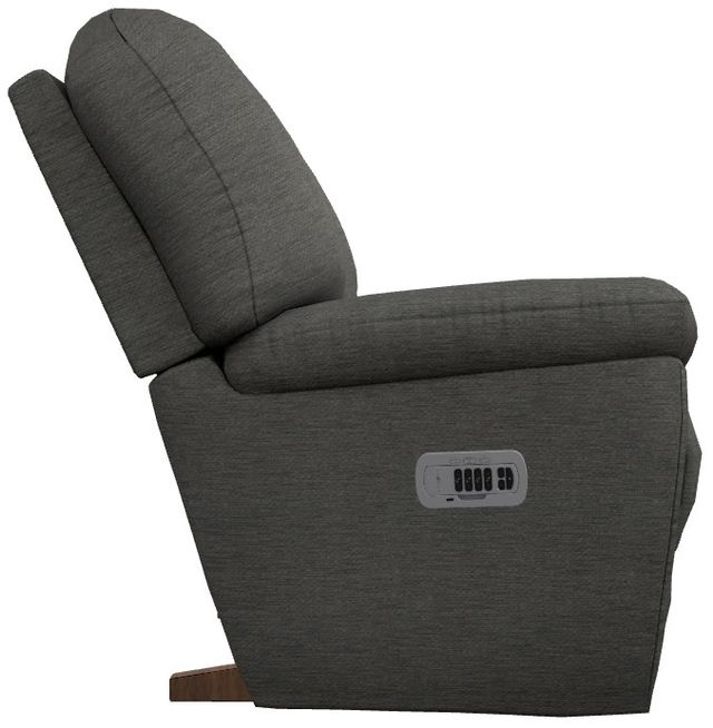 La-Z-Boy® Maverick Slate Power Rocking Recliner with Headrest and Lumbar-3