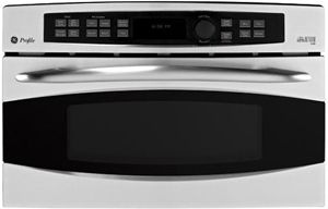GE Profile™ Advantium® 30" Electric Single Oven Built In-Stainless Steel-0