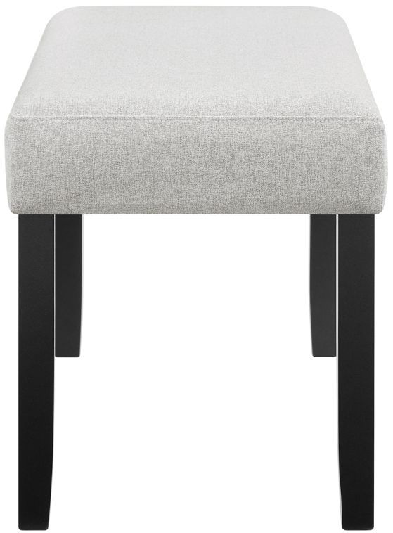 Crown Mark Parkside Dove Dining Bench-2