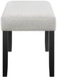 Crown Mark Parkside Dove Dining Bench-2
