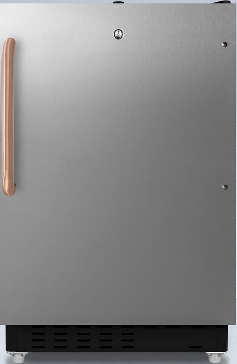 Accucold® 2.7 Cu. Ft. Stainless Steel Built-in Refrigerator/Freezer-0