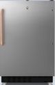 Accucold® 2.7 Cu. Ft. Stainless Steel Built-in Refrigerator/Freezer-0