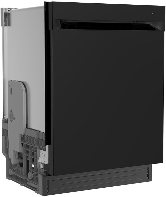 GE® 24" Black Top Control Built-In Dishwasher-2