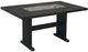 Sunny Designs™ Geovanni Umber Dining Table with Tile Top Insert-0
