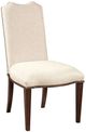 Kincaid® Hadleigh Beige/Wild Black Cherry Upholstered Side Chair-0