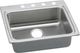 Elkay Lustertone® Classic Lustrous Satin 25" x 22" x 5" 1-Hole Single Bowl Drop-In ADA Sink-0