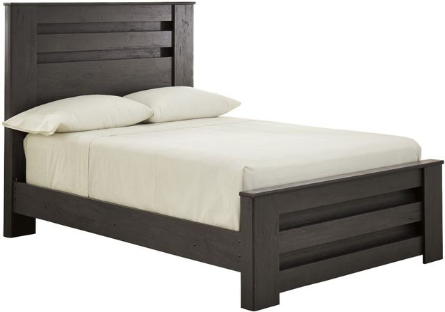 Signature Design by Ashley® Brinxton 3-Piece Charcoal Full Panel Bed Set-1