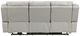 Homelegance® Huron Gray Double Power Reclining Sofa-4