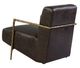 YHD Baya Dark Brown Accent Chair-2