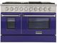 Kucht Professional KNG Series 48" Stainless Steel Pro Style Natural Gas Range with Blue Door-1