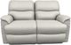 La-Z-Boy® Trouper Dove Power Reclining Loveseat with Headrest and Lumbar-1