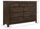 Emerald Home Ashton Hills Ash Brown Dresser-2