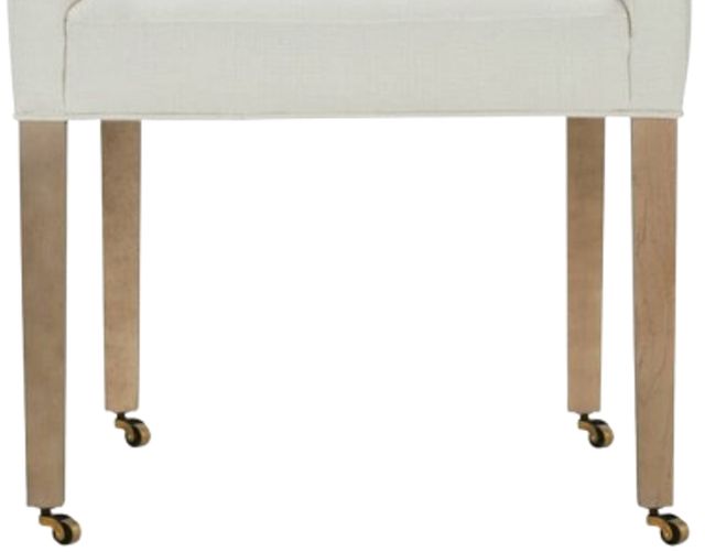 Rowe® Customizable Odessa Dining Arm Chair with Castered Legs-1
