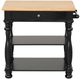 Bernards Avondale Black Kitchen Island-2