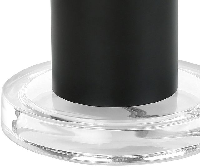 Monarch Specialties Inc. 28"H Black Acrylic Table Lamp-3
