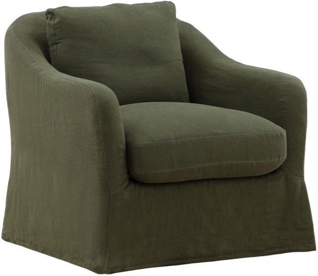 Dovetail Furniture Ama Olive Swivel Chair-0