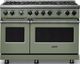 Viking® 7 Series 48'' Eucalyptus Pro Style Natural Gas Range-0
