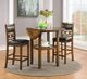 New Classic® Home Furnishings Gia Black/Brown Counter Height Dining Chair-1