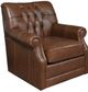 England Furniture Customizable Perry Leather Swivel Chair-1