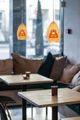 Cal® Lighting & Accessories Amber/Yellow Mini Pendant-1