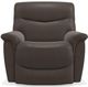 La-Z-Boy® James Walnut Leather Power Rocking Recliner with Headrest and Lumbar-1