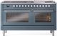 Ilve® Professional Plus II 60" Blue Grey Pro Style Dual Fuel Range-0