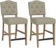 Riverside Furniture Mix-N-Match 2-Piece Sand Upholstered Counter Stool Set-0