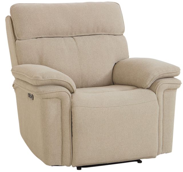 Bassett® Furniture Club Level Andre Oatmeal Power Recliner-1