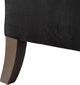 A & B Home Black/Brown Wingback Chair-3