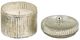 A & B Home Silver Lidded Scented Soy Wax Candle-2